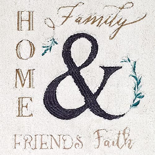 Avanti Linens - Farmhouse Bathroom Rug 24x60, Soft & Absorbent Cotton