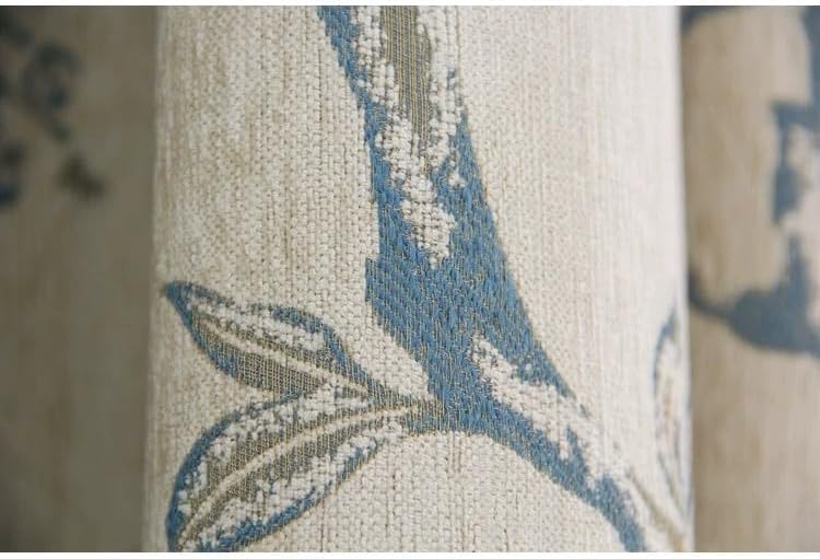 Jacquard Curtains Blackout Curtains for Bedroom 72 Inches Long,Back