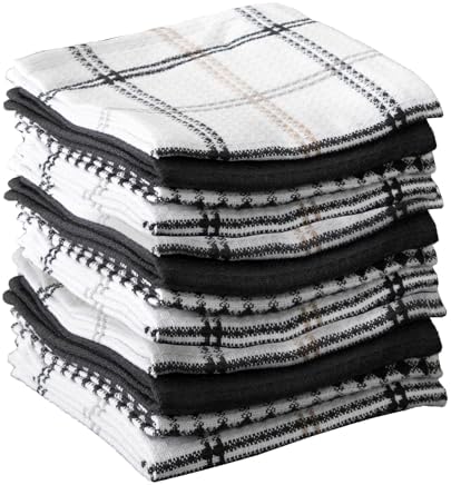 T-Fal Premium Waffle Dish Cloths: Highly Absorbent, Super Soft Long