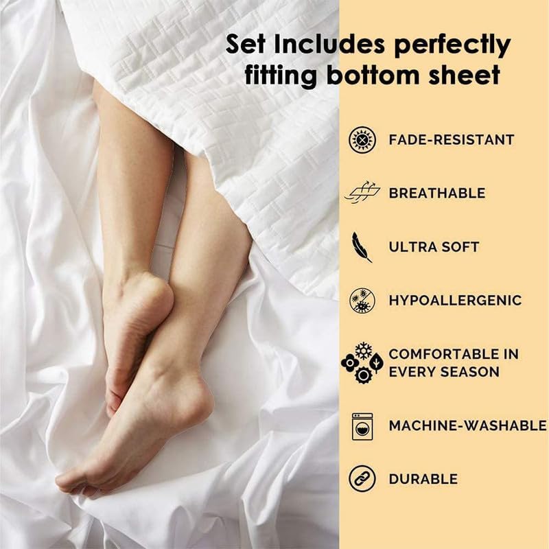 Rajlinen Split King Sheet Set for Adjustable Bed, 100% Egyptian