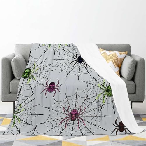 Modern Style Plush Fleece Throw Blanket Minimalist Cozy Lightweight