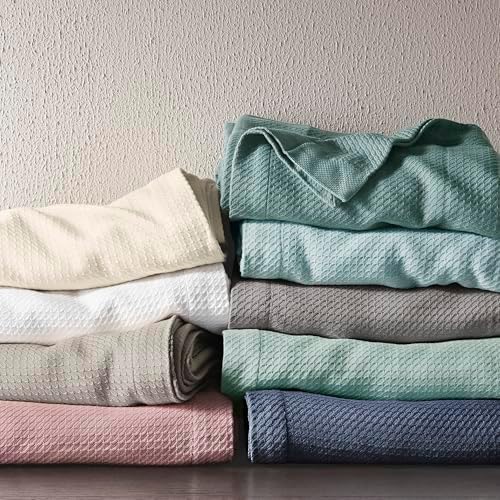 Madison Park 100% Egyptian Cotton King Size Bed Blanket for Summer
