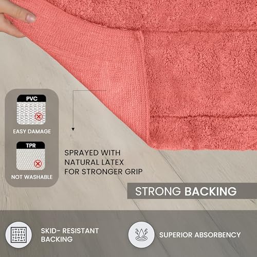 Home Weavers 100% Cotton Tufted Waterford Collection, Extra Soft and