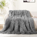 Cottonblue Faux Fur Reversible Sherpa Weighted Blanket 15lbs,Luxury