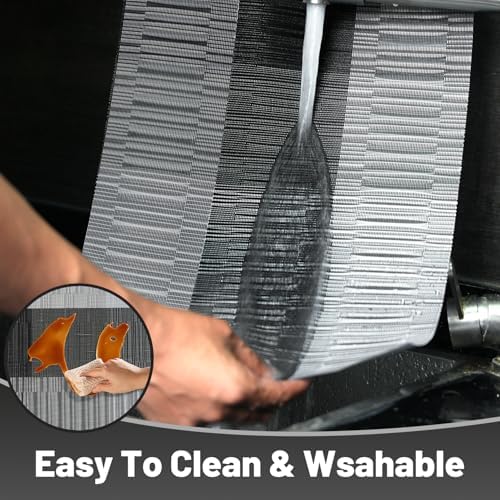 Placemats Set of 8,Non-Slip PVC Weave Table Mats Easy to Clean,Heat