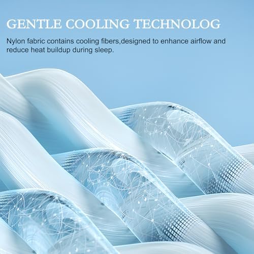 YOUR MOON Queen Size Cooling Mattress Topper, Cool Mattress Pad for
