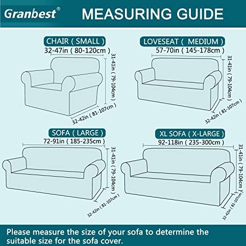 Granbest Premium Water Repellent Sofa Cover High Stretch Couch