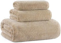 MICROFI Ring Spun Terry Microfiber Bath Towel Set, 3 Piece, Oversize