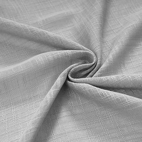 Sheer Curtains Tab Top Light Filtering Elegant Curtains & Drapes for