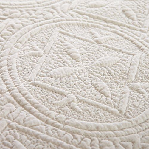 Calla Angel Sage Garden Luxury Pure Cotton Matelasse Quilt, King