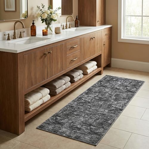 GarveeHome Bathroom Runner Rug 2x6 Machine Washable Area Rugs for