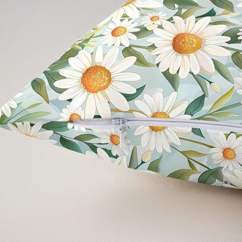 jejeloiu Floral Print Throw Pillow Covers Set of 2 Cottagecore