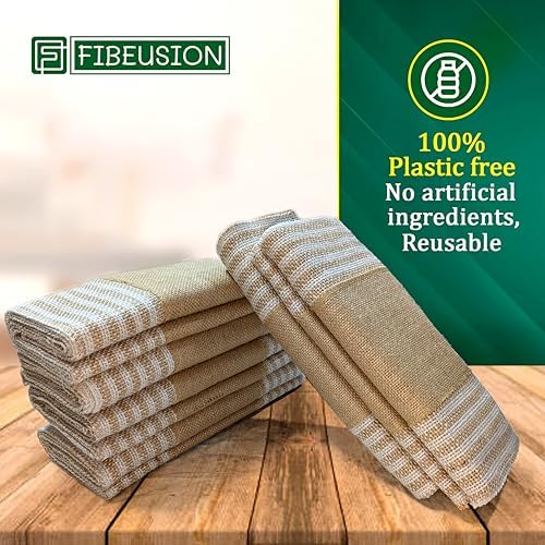 Decorative Table Runner (Pack of 1) – 12”x 108” – Natural on Stripe