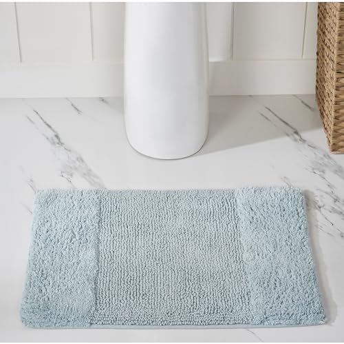 Better Trends 3 Piece Bathroom Rug Set 100% Cotton Non-Slip Washable