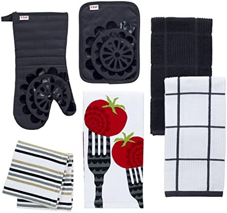 T-fal Textiles Highly Absorbent 100% Cotton Double Sided Printed Dish