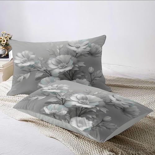 Minimalist Bouquet Sculpture Duvet Cover King 3Pcs, Breathable