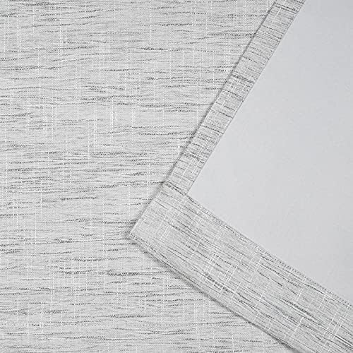 EXCLUSIVE HOME Burke 100% Blackout Grommet Top Curtain Panel Pair