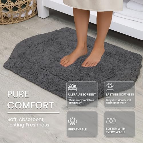 Home Weavers 100% Cotton Tufted Waterford Collection, Extra Soft and