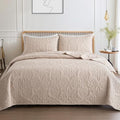 Whale Flotilla King Quilt Bedding Set Vintage Damask Reversible