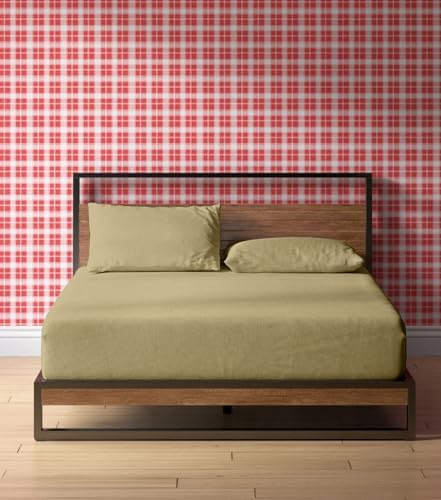 Twin-XL Fitted Sheet Only 800-TC Egyptian Cotton, 30" Deep Pocket