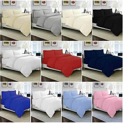 AMAY 800 TC 3Pc Duvet Cover Set Giza Egyptian Long Staple Giza Cotton