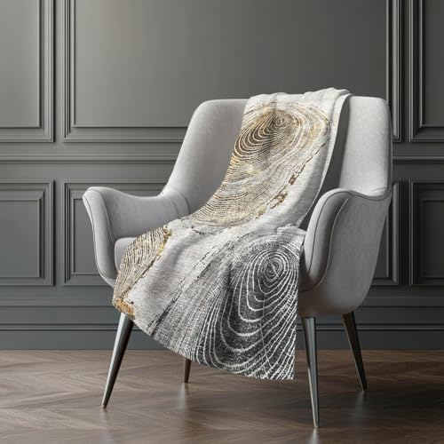 Addison Rugs ASB713 Taupe 50" x 70" Oversized Sherpa Throw Blanket
