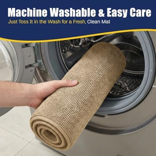 Muddy Mat® CloudStep Bathroom Rugs, Non Slip Bath Mats for Bathroom