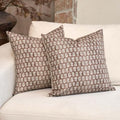 DOMVITUS Floral Pillow Covers Set of 2, Throw Pillow Covers 18x18