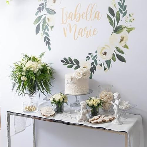 White Table Runners 2 Packs 13x108 Inch Burlap Linen Boho Table Runner