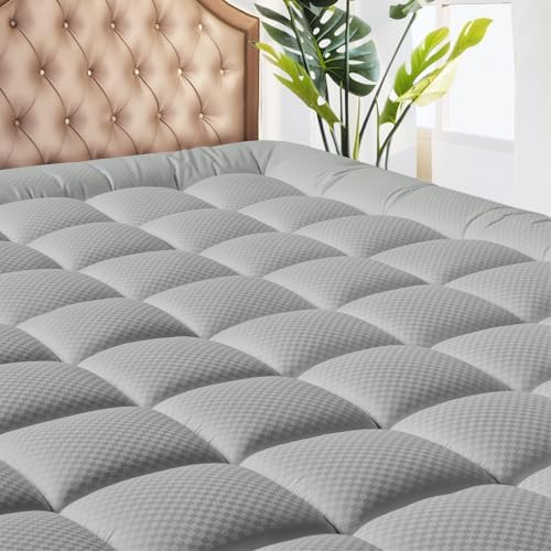 MATBEBY Queen Size Mattress Pad - Cooling Breathable Mattress Topper