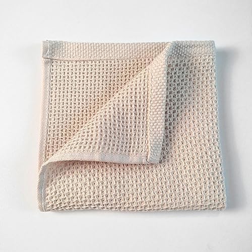 Cotton Kitchen Towels, Absorbent Washable Waffle Weave Dish Rags for