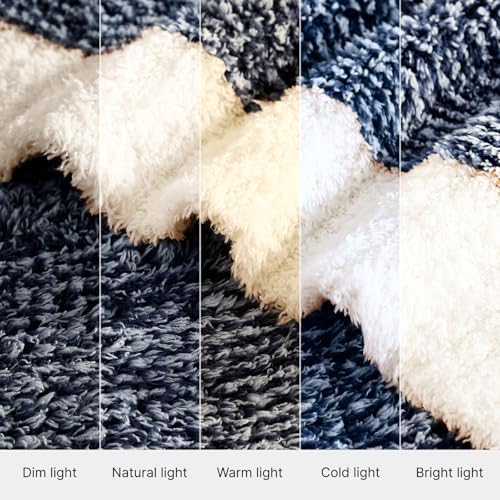 WRENSONGE Soft Twin Blanket for Bed-Cozy Warm Reversible Knitted