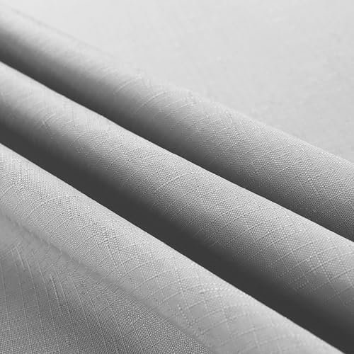 SASTYBALE Rectangle Table Cloth Textured, 60" x 120", Grey