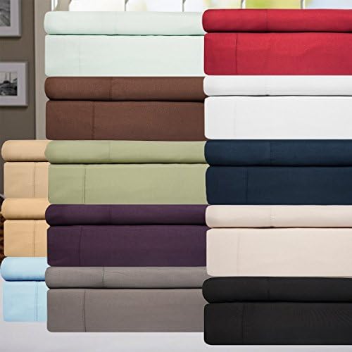 Twin XL Deep Pocket Sheet Sets – 4-piece Extra Deep Pocket Bed Sheets