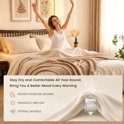 Simple&Opulence Belgian Linen Sheet Set Solid Color - 4 Pieces