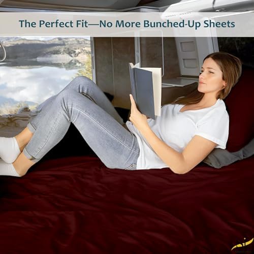 Shreem Linen Twin XL Sheet Set 100% Egyptian Cotton 4-Piece Extra Long