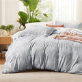 Bedsure Twin/Twin XL Duvet Cover - Reversible Grey Duvet Cover Set