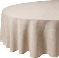 Fennco Styles Toscana Contemporary Linen Blend Natural for Dinner