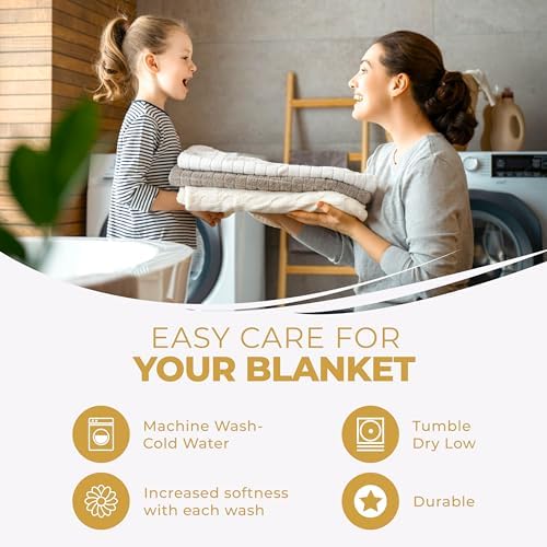 Superior Cotton Blanket Breathable All Season Comfy Bedding