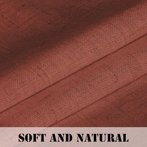 H.VERSAILTEX Linen Curtains Elegant Natural Linen Blended Curtains