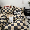 Bedding Duvet Cover Set Queen Size, Soft Breathable Floral Bedding