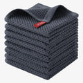 joybest Cotton Kitchen Dish Cloths, 8-Pack Waffle Weave Ultra Soft