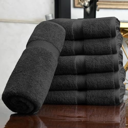 HERCULEAN Premium Bath Towels 24 x 48 Pack of 6 | Quick Dry and Highly