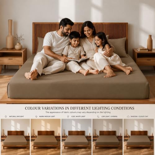 Twin XL Fitted Sheet -Fits Mattress Perfectly 10 inch Deep Pocket- 600