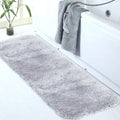 Walensee Large Bathroom Rug (24 x 60, Grey) Extra Soft and Absorbent