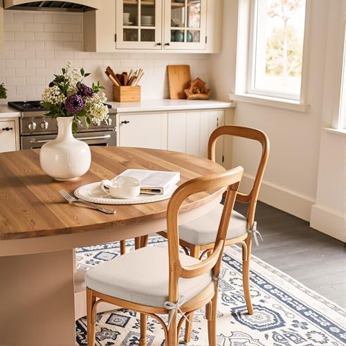 Sunsleek Chair Cushions for Dining Chairs D-Shaped Seat Cushions Chair