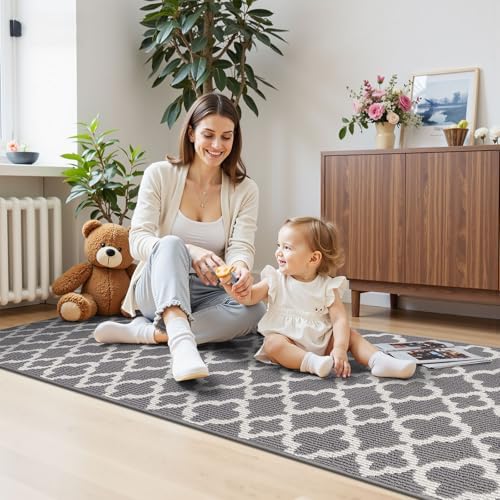 U'Artlines Washable Hallway Runner Rug 2x6', Non-Slip Kitchen Runner