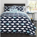 Lush Decor Whale Kids Reversible 5 Piece Quilt Bedding Set with Sham