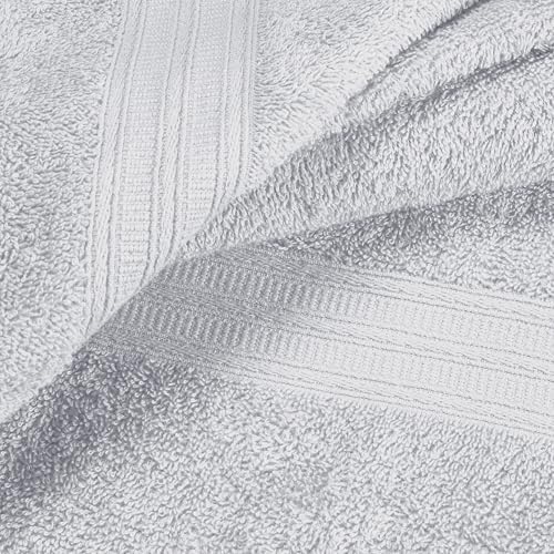 BOUTIQUO Ultra Soft Cotton Washcloths, Contains 12 Piece Face Cloths