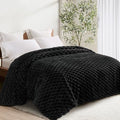 Whale Flotilla Soft Fleece Queen Size Bed Blanket Luxury 3D Jacquard